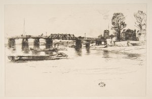 Fulham Chelsea, 1900-luku. tekijältä James Abbott McNeill Whistler