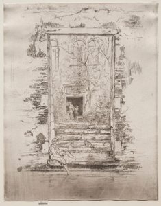 Puutarha, 1886. tekijältä James Abbott McNeill Whistler