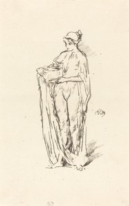 Tyttö kulholla, 1895. tekijältä James Abbott McNeill Whistler