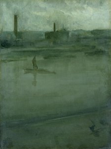 Harmaa ja hopea: Thames tekijältä James Abbott McNeill Whistler