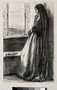 Kuvitus kreivi Bruckhardtille kerran viikossa, 1862. tekijältä James Abbott McNeill Whistler