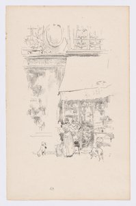 La Fruitière de la rue de Grenelle tekijältä James Abbott McNeill Whistler