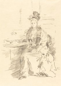 The Pretty New Yorker, 1894. tekijältä James Abbott McNeill Whistler