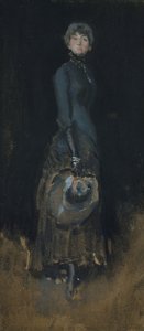 Lady in Grey, n. 1883. tekijältä James Abbott McNeill Whistler
