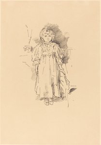 Pikku Evelyn, 1896. tekijältä James Abbott McNeill Whistler
