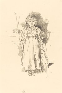 Pikku Evelyn, 1896. tekijältä James Abbott McNeill Whistler