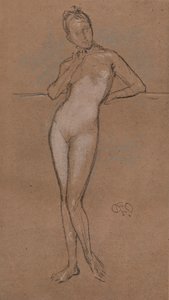 Little Nude, c1888 tekijältä James Abbott McNeill Whistler