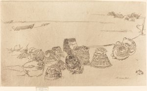 Lobster-Pots, c. 18801881. tekijältä James Abbott McNeill Whistler