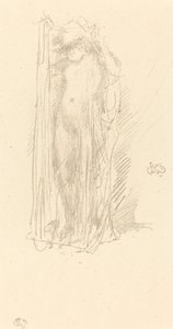 Malli Draping, c. 1889. tekijältä James Abbott McNeill Whistler