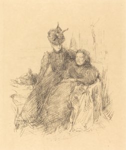 Äiti ja tytär, 1897. tekijältä James Abbott McNeill Whistler
