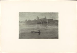 Nocturne, 18781887. tekijältä James Abbott McNeill Whistler