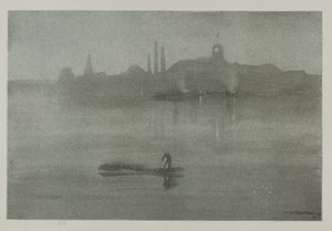 Nocturne, 1878, julkaistu 1887 tekijältä James Abbott McNeill Whistler