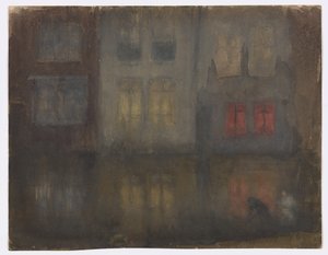 Nocturne: Back Canal, Hollanti tekijältä James Abbott McNeill Whistler