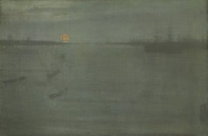 Nokturni: Sininen ja kulta, Southampton Water tekijältä James Abbott McNeill Whistler