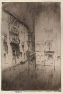 Nokturni: Palatsit, 1886. tekijältä James Abbott McNeill Whistler