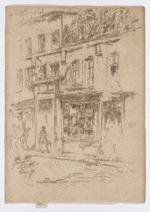 Petite Rue au Beurre, Bryssel tekijältä James Abbott McNeill Whistler