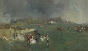 Hevoskilpailu tekijältä James Abbott McNeill Whistler