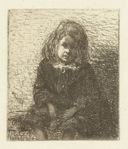 Portree van Arthur Haden Pikku Arthur Kaksitoista etsausta luonnosta (sarjan nimi) tekijältä James Abbott McNeill Whistler