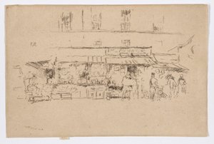Quai de Montebello tekijältä James Abbott McNeill Whistler