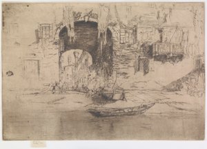San Biagio, 1879-1880. tekijältä James Abbott McNeill Whistler
