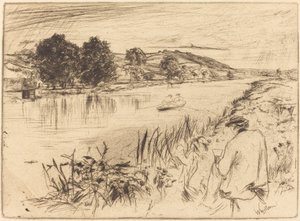 Luonnos, nro I, 1861. tekijältä James Abbott McNeill Whistler