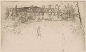 Speke Hall, 1875. tekijältä James Abbott McNeill Whistler