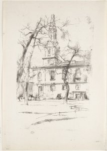 St. Giles-in-the-Fields, 1896 tekijältä James Abbott McNeill Whistler