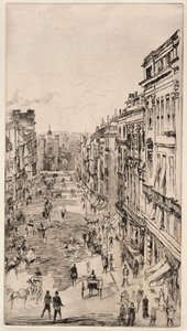 St. James Street. tekijältä James Abbott McNeill Whistler