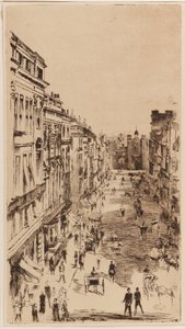 St. James Street..., Lontoo, 1878. tekijältä James Abbott McNeill Whistler