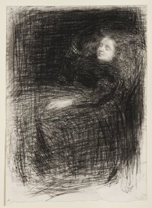 Tutkimus "Sleeperille", 1863 tekijältä James Abbott McNeill Whistler