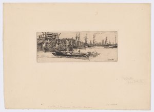 Thamesin varastot tekijältä James Abbott McNeill Whistler