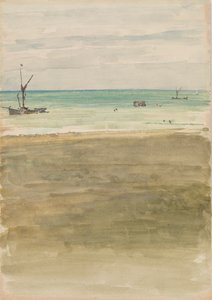 The Bathers, 1882-1883. tekijältä James Abbott McNeill Whistler