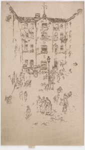 Piha, Bryssel, 1887. tekijältä James Abbott McNeill Whistler