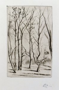 Dam Wood tekijältä James Abbott McNeill Whistler