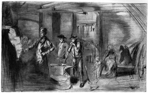 The Forge, c1860 1904. tekijältä James Abbott McNeill Whistler
