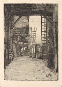 Lime-Burner, 1859. tekijältä James Abbott McNeill Whistler