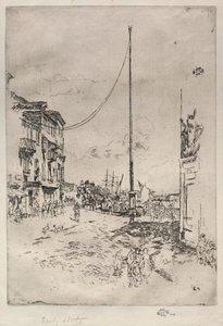 Pieni masto, 1880. tekijältä James Abbott McNeill Whistler