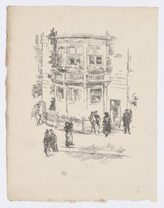 Johtajan ikkuna, Gaiety-teatteri tekijältä James Abbott McNeill Whistler