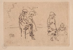 Menpes-lapset. tekijältä James Abbott McNeill Whistler