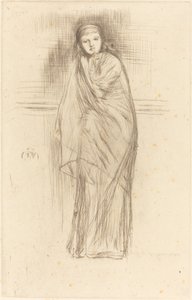 Malli lepää, 1870. tekijältä James Abbott McNeill Whistler