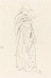 Romaani: Girl Reading, n. 1889. tekijältä James Abbott McNeill Whistler