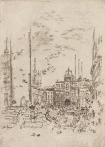 Piazzetta, 1879-1880. tekijältä James Abbott McNeill Whistler