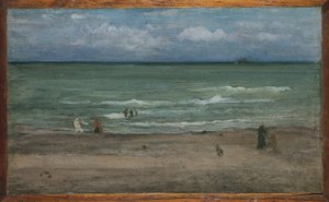 Meri, Pourville, 1899 tekijältä James Abbott McNeill Whistler