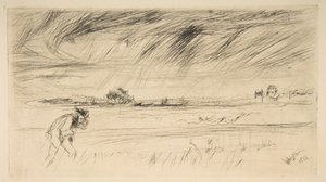 Myrsky, 1861. tekijältä James Abbott McNeill Whistler