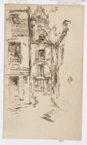 Katedraalin alla, Blois tekijältä James Abbott McNeill Whistler