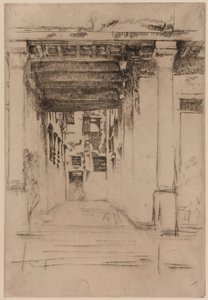 Venetsialainen tuomioistuin, 1879-1880. tekijältä James Abbott McNeill Whistler