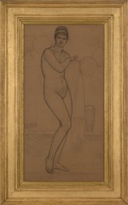 Venus seisova alastonkuva, 1869. tekijältä James Abbott McNeill Whistler