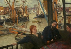 Wapping, 1860-64 tekijältä James Abbott McNeill Whistler