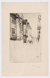 Wych Street, Lontoo tekijältä James Abbott McNeill Whistler