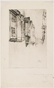 Great Street, Lontoo, 1877. tekijältä James Abbott McNeill Whistler
